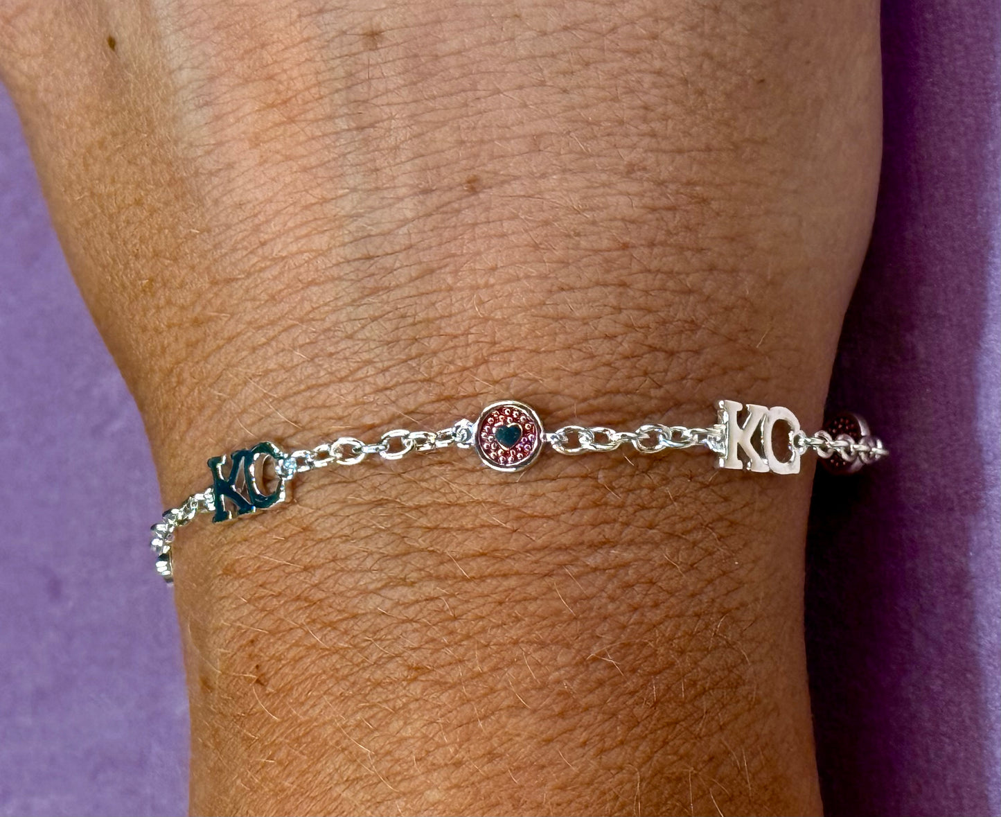 KC+Red Heart Chain