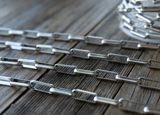 Stainless Steel Rolo Cable Link Chain - 146SS