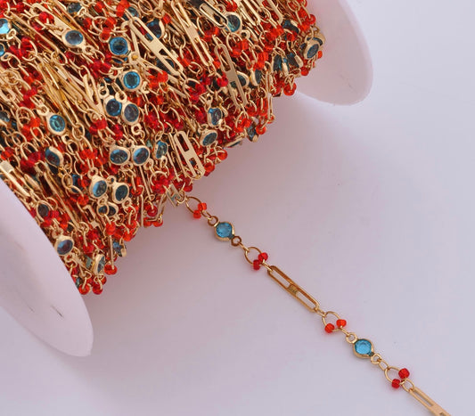 Current Paperclip Chain - Gold Filled - 137GF