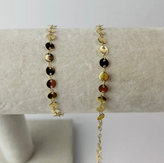 Circle Gold Chain - 226GF