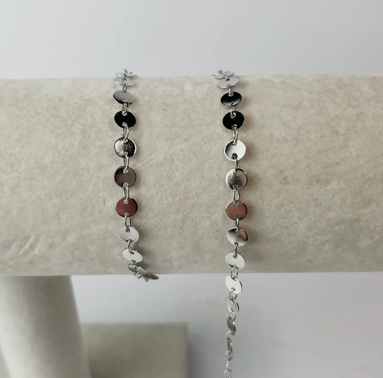 Circle Silver Chain - 227SS