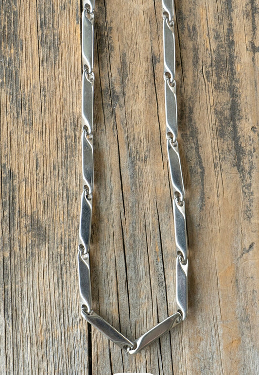 Stainless Steel Box Bar Link Chain - 147SS
